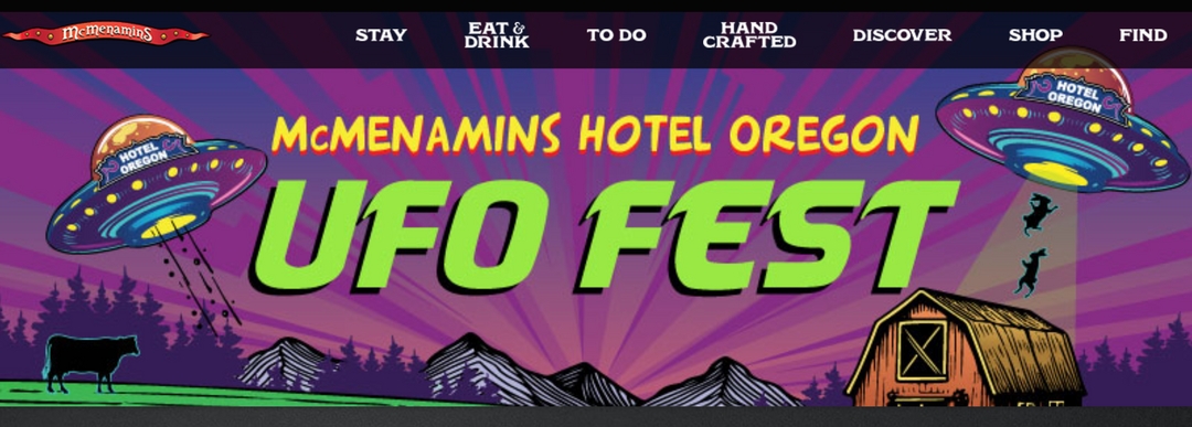 McMenamins UFO Fest Oregon
