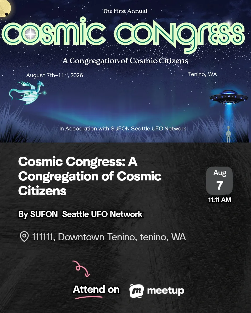 Cosmic Congress - Tenino Washington August 7th 2026